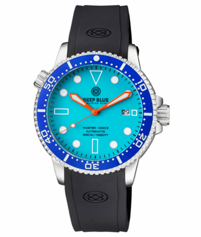 MASTER 1000 II 44MM AUTOMATIC DIVER BLUE CERAMIC BEZEL &ndash; BLUE FULL LUME DIAL STRAP