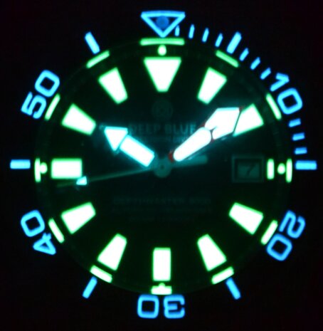 DEPTHMASTER PRO 3000M AUTOMATIC DIVER BLACK DIAL BRACELET