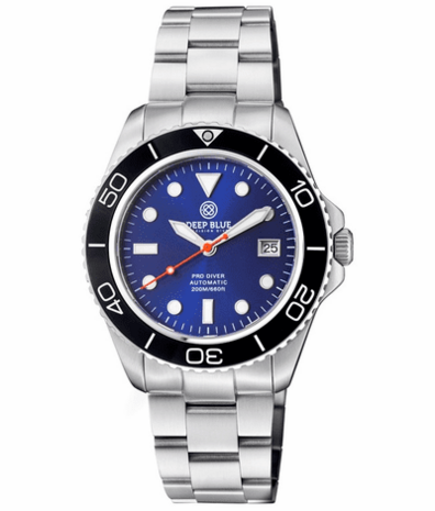 PRO DIVER 200 DARK BLUE DIAL 42.5MM AUTOMATIC BRACELET DIVE WATCH