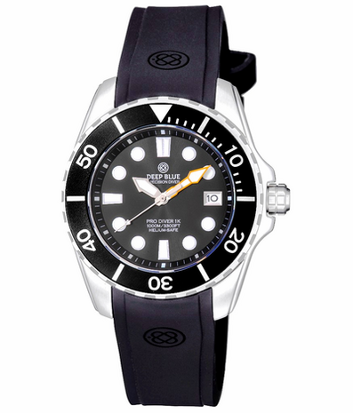 PRO DIVER 1K 1000M AUTOMATIC ALL PURPOSE DIVER BLACK DIAL STRAP