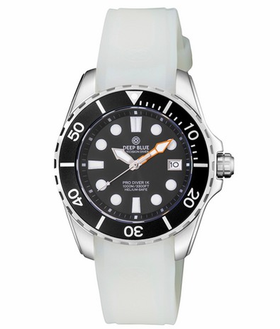 PRO DIVER 1K 1000M AUTOMATIC ALL PURPOSE DIVER BLACK DIAL STRAP
