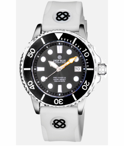 PRO DIVER 1K 1000M AUTOMATIC ALL PURPOSE DIVER BLACK DIAL STRAP