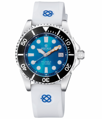 PRO DIVER 1K 1000M AUTOMATIC ALL PURPOSE DIVER JADE BLUE DIAL STRAP
