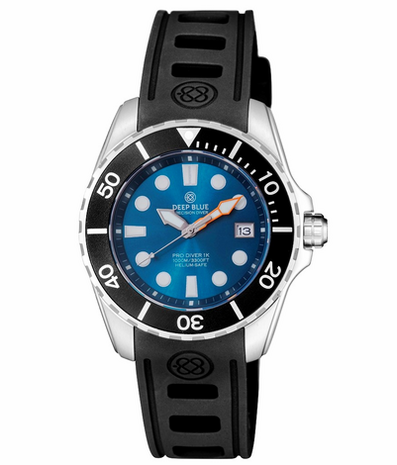 PRO DIVER 1K 1000M AUTOMATIC ALL PURPOSE DIVER JADE BLUE DIAL STRAP