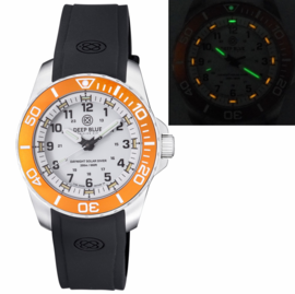 CHOOSE MODEL : DAYNIGHT 43MM DIVER SOLAR POWERED STAINLESS STEEL CASE TRITIUM WATCH