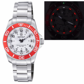 CHOOSE MODEL : DAYNIGHT 43MM DIVER SOLAR POWERED STAINLESS STEEL CASE TRITIUM WATCH