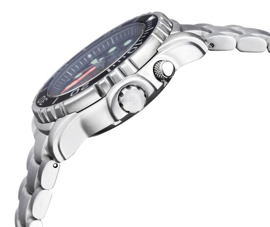 PRO SEA DIVER 1000M BRACELET BLACK CERAMIC BEZEL WHITE GLOSSY DIAL