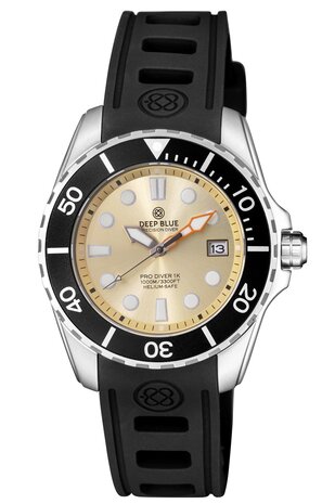 PRO DIVER 1K 1000M AUTOMATIC ALL PURPOSE DIVER CHAMPAGNE DIAL STRAP