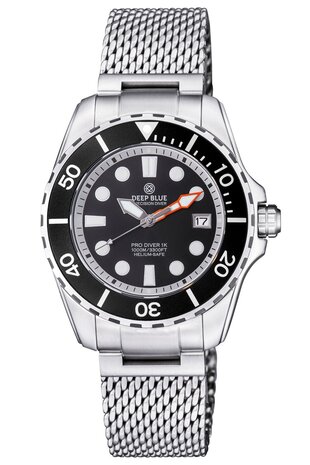 PRO DIVER 1K 1000M AUTOMATIC ALL PURPOSE DIVER BLACK DIAL WHITE RING BRACELET