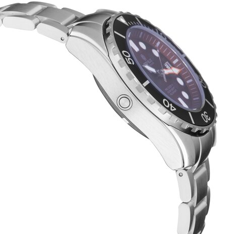 PRO DIVER 1K 1000M AUTOMATIC ALL PURPOSE DIVER BLACK DIAL WHITE RING BRACELET