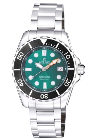PRO DIVER 1K 1000M AUTOMATIC ALL PURPOSE DIVER EMERALD GREEN DIAL BRACELET