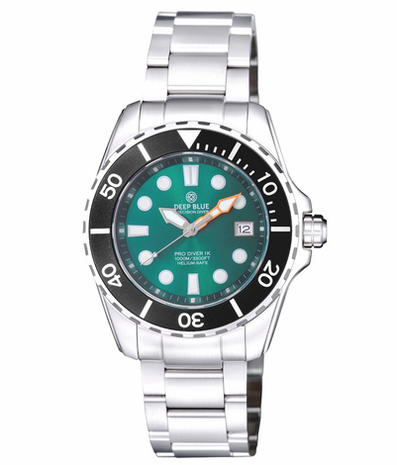 PRO DIVER 1K 1000M AUTOMATIC ALL PURPOSE DIVER EMERALD GREEN DIAL BRACELET
