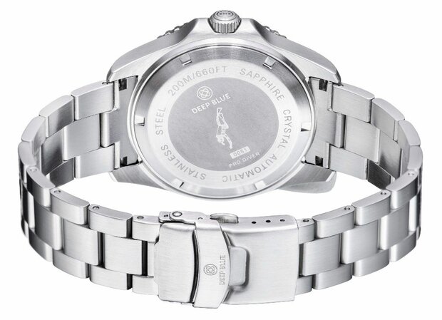 PRO DIVER 200 BLUE ABALONE DIAL 42.5MM AUTOMATIC BRACELET DIVE WATCH