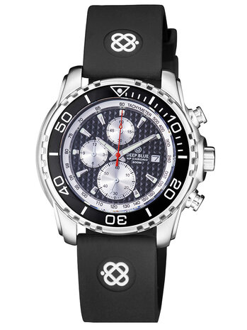 AP CHRONOGRAPH QUARTZ 200M CERAMIC BEZEL BLACK DIAL BRACELET