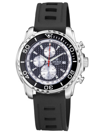 AP CHRONOGRAPH QUARTZ 200M CERAMIC BEZEL BLACK DIAL BRACELET