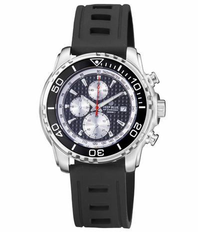 AP CHRONOGRAPH QUARTZ 200M CERAMIC BEZEL BLACK DIAL BRACELET