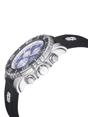 AP CHRONOGRAPH QUARTZ 200M CERAMIC BEZEL BLUE DIAL 