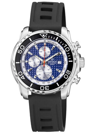 AP CHRONOGRAPH QUARTZ 200M CERAMIC BEZEL BLUE DIAL 