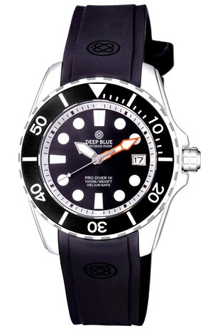 Pro Diver 1000 &mdash; All Purpose Black (White Dial Ring)
