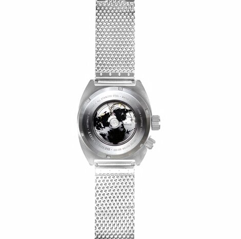 Retro World Timer - White Dial