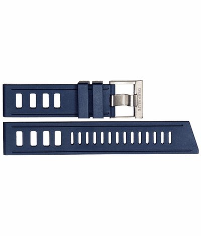 HYDRO 91 NATURAL RUBBER STRAP 22MM BLUE