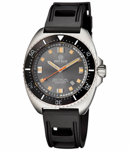 DEEP STAR 1000 SWISS AUTOMATIC STRAPâ DIVER GREY