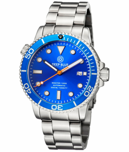 MASTER 1000 AUTOMATIC DIVER - BLUE BEZEL- BLUE DIAL