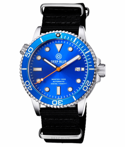 MASTER 1000 AUTOMATIC DIVER - BLUE BEZEL- BLUE DIAL